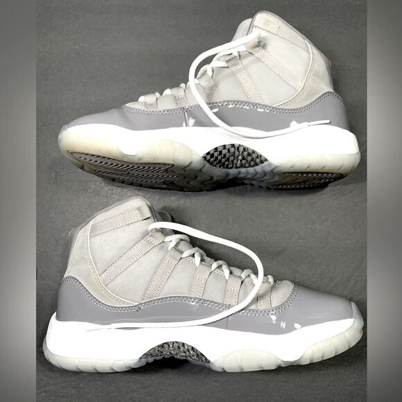 Jordan 11 Retro Cool Grey Sneakers Shoe Size 6.5 Womens or Youth-5Y - Picture 4 of 8